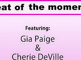 Cherie Deville And Gia Paige In Milf Says, I Know You Guys Are Hot Too, Just Take Your Clothes Off!