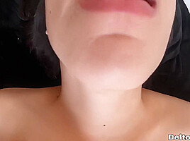Chica Cubierta De Semen Pareja Amateur Deltonlove