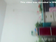Chinese Girlfriend Dancing In The Dormitory