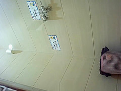 Chinese lady in toilet