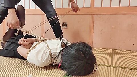 Chinese student 18+ Was Bondaged
