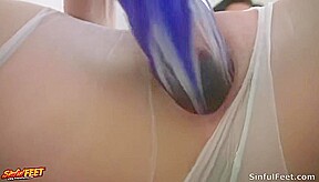 Chloe James Fucks Herself With A Dildo