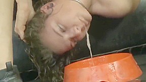 Chubby Dyke Venus Rose Gets Brutally Face Fucked