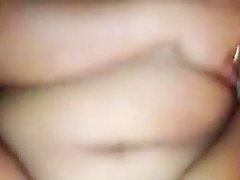 Chubby babe with wet pussy POV fucking