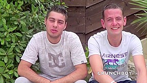 Clem fucked by edwin outdoor - CrunchBoy