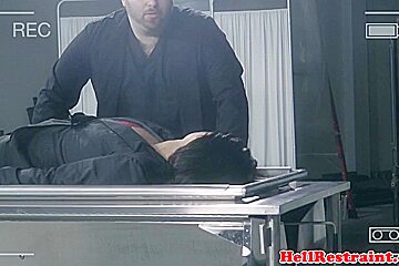 Clitpierced Bounded Sub Whipped And Caned By Male Dominator