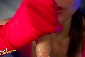 Close-up Pov Blowjob With Huge Cumshot, Exciting Cum Play And Oral Creampie