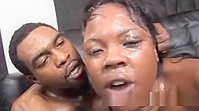 Coffee Brown Fucked By Her Salty Pimp