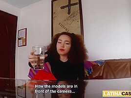 Colombian Film student 18+ Face Fucked An Pounded In Movie Auditions