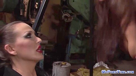 Compilation Of Horny Lesbians Fucking In Bondage
