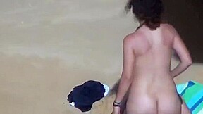 Couple beach