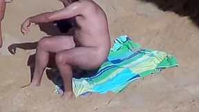 Couple beach