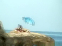 Couple caught fucking in the rocks