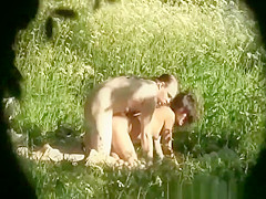 Couple fucking in the nature