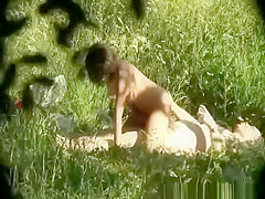 Couple fucking in the nature