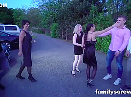 Crazy Group Sex Video With Amoral Hot Girls!