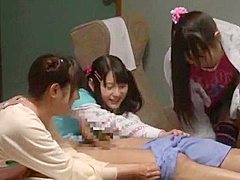 Crazy Japanese chick Mamiru Momone, Mina Yoshii in Incredible Fingering, Facial JAV video