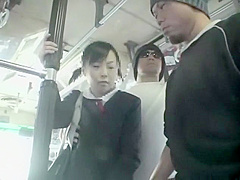 Crazy Japanese chick in Horny Public, Fetish JAV video