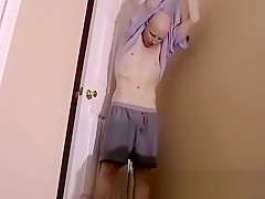 Crazy dude gets a taste of his own cum