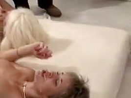 Crazy homemade Gangbang, Blonde adult movie
