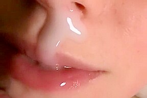 Crazy homemade POV, Facial sex clip