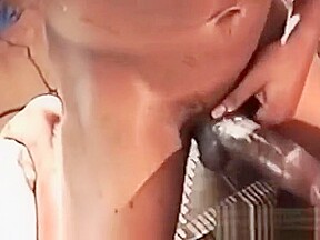 Cuckold MILF with 2 bulls while husband watches her fuck