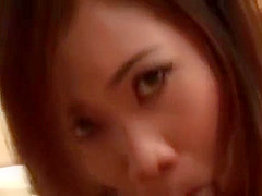 Cum on face for cock sucking Japan angel Eve