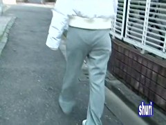 Cute Asian milf being followed and then got shuri sharked