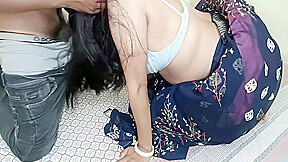 Cute Bhabhi In Saree Gets Naughty With Devar For Rough And Hard Sex In Hindi