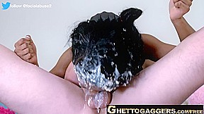 Cute Black Piss Hoe Throat Fucked