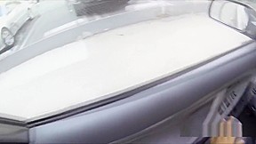 Cute Blonde Hitchhiker Sucks Thick Dick