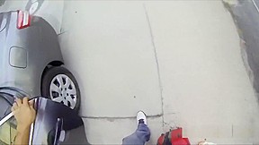 Cute Blonde Hitchhiker Sucks Thick Dick