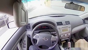 Cute Blonde Hitchhiker Sucks Thick Dick