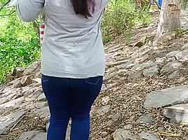Cute Desi teen 18+ Naked Girl Fucked In Public