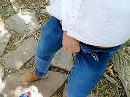 Cute Desi teen 18+ Naked Girl Fucked In Public