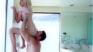 Cute Kate Gets Banged Hard by Her Romeo with A Big Cock