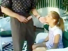 Cute college girl gets her pussy popped !