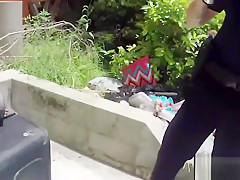 Cute thief is chased down to a lonely alley and banged by horny gay officers