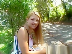 Czech PublicInvasion 23yo Blonde Jana PornFromCzechcom