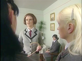 Czech legal-age teenagers 18+ getting spanked