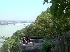 Czech slave anal plugged at river view