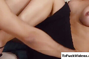 Damn Skanky Ts Chanel Fucks Her Friends Stepbro