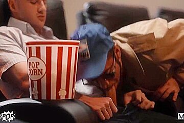 Dante Sneaking Over To Suck Michaels Cock Horny Guys Are Caught By Twink Usher With Troye Dean