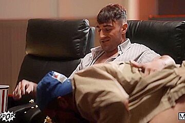 Dante Sneaking Over To Suck Michaels Cock Horny Guys Are Caught By Twink Usher With Troye Dean