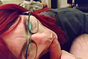 Davine Is Unhappy For Not Getting Cum To Swallow After A Long Frottage And Blowjob Session