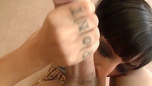 Deepthroating Ho Jizzy
