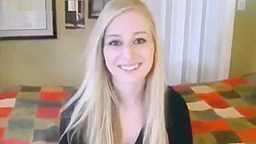 Delightful blonde teen 18+ lured into having sex on camera