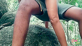 Desi Auntie Hard Fucked Her In The Forest