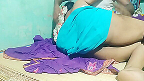 Desi Aunty Body Pain Oil Massage