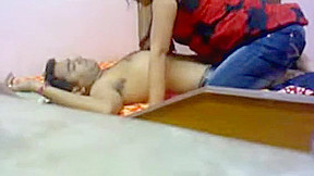 Desi Boudi Sex With Her Secret Lover In His House